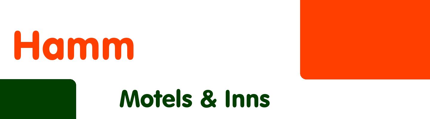 Best motels & inns in Hamm - Rating & Reviews